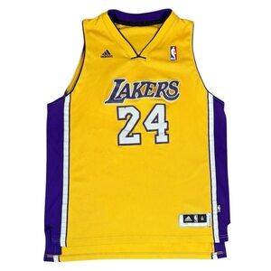 Kobe Bryant Los Angeles Lakers Adidas NBA Basketball Jersey Youth XL Length + 2